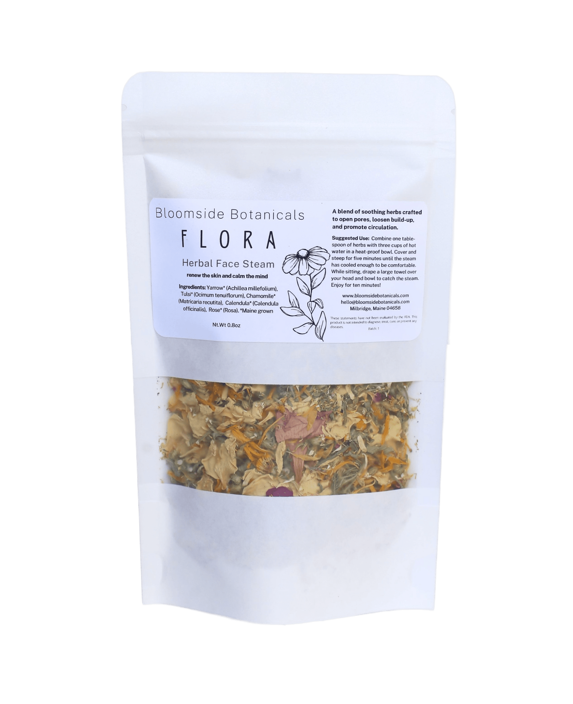 Flora Face Steam - Bloomside Botanicals